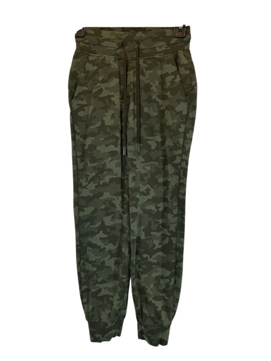 lululemon athletica Pants - Lululemon Ready Olive Green Camo Jogger Pants size 2